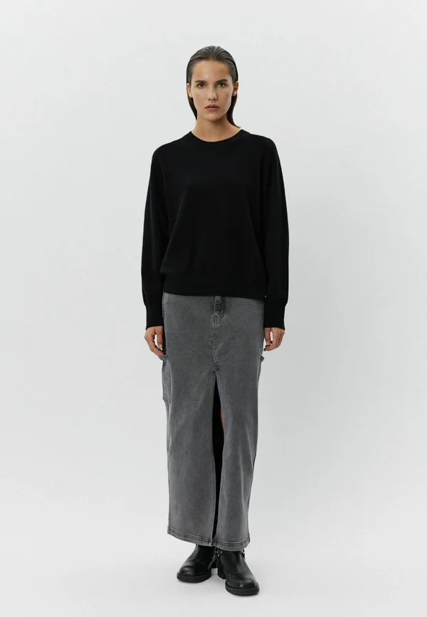 Strickpullover - black