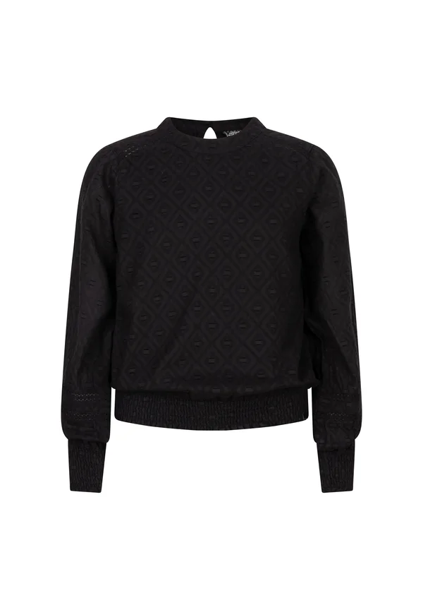 Strickpullover - black