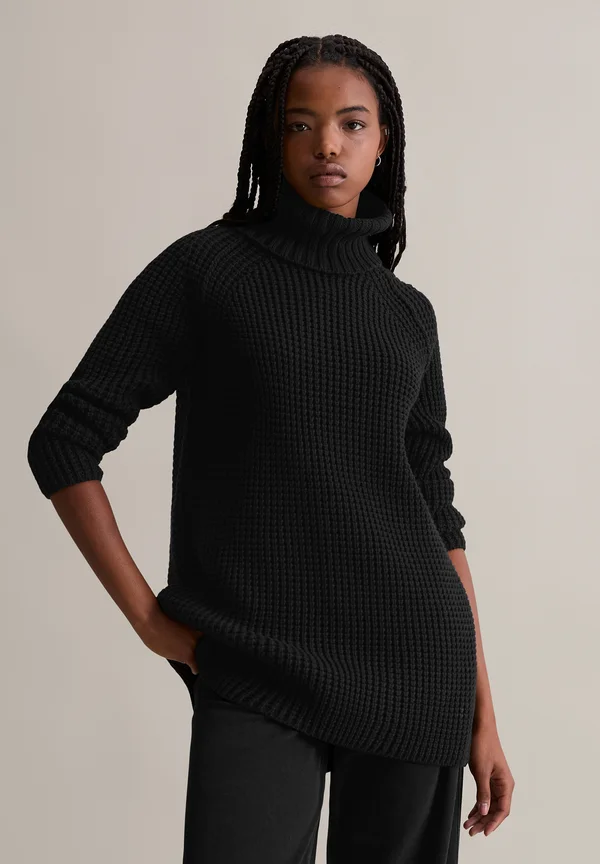 Strickpullover - black