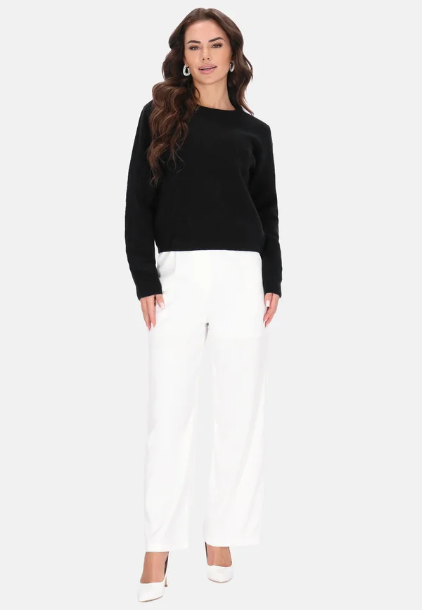 Strickpullover - black