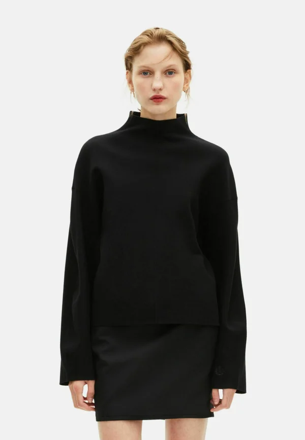 Strickpullover - black