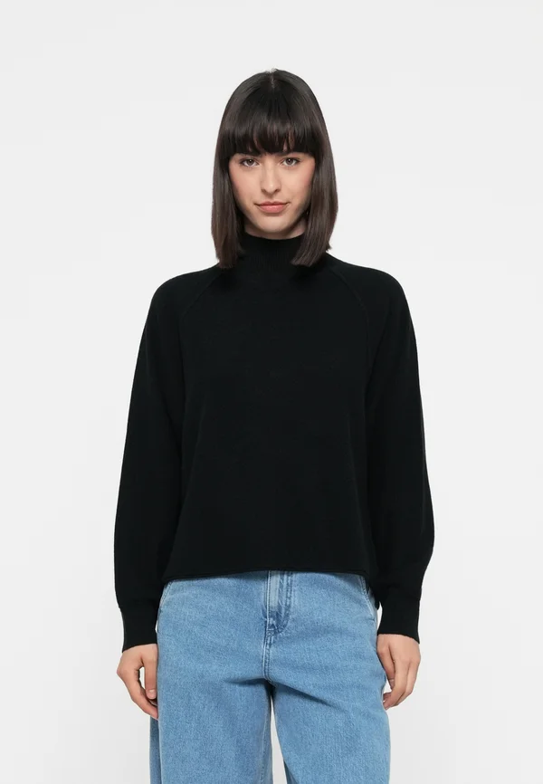 Strickpullover - black