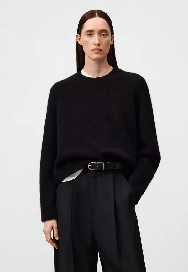 Strickpullover - black