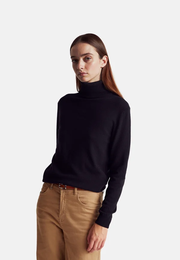 Strickpullover - black