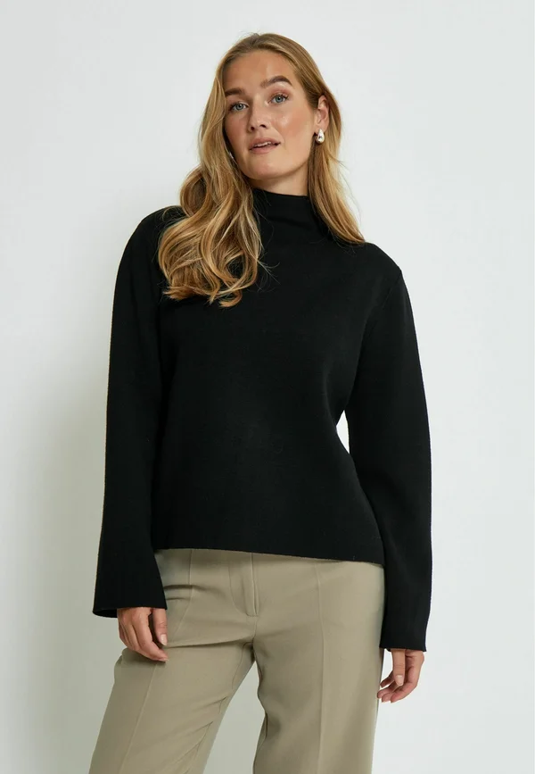 Strickpullover - black