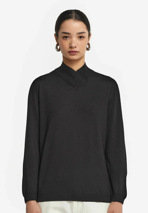 Strickpullover - Black