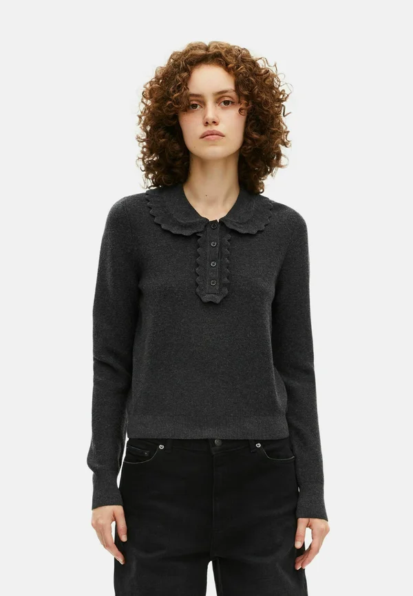 Strickpullover - black