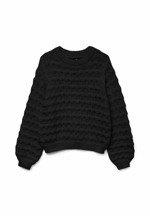 Strickpullover - black