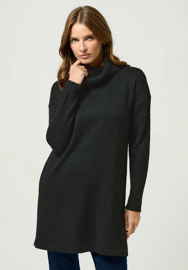 Strickpullover - black