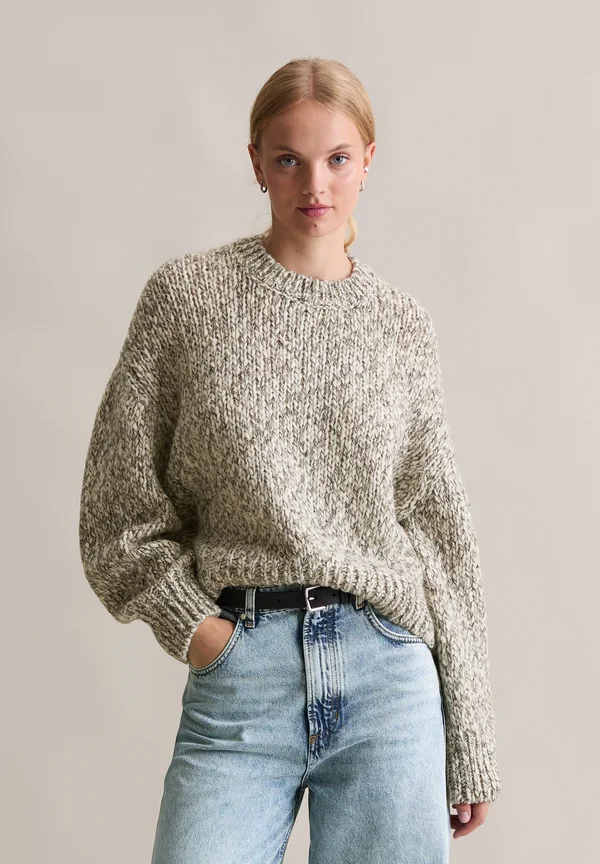 Strickpullover - black