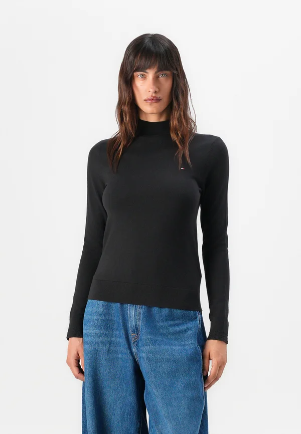 Strickpullover - black
