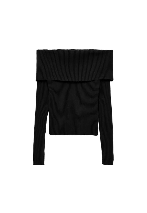 Strickpullover - black