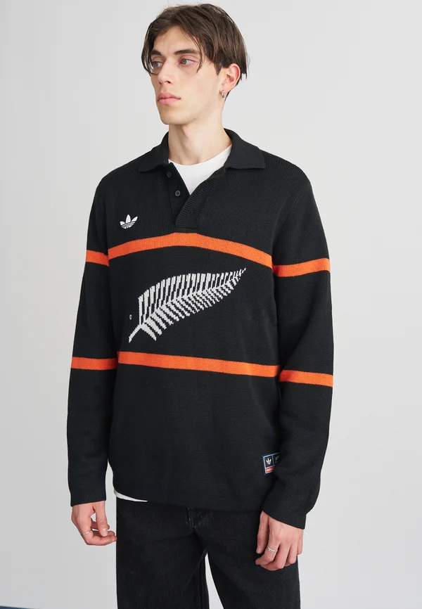 Strickpullover - black