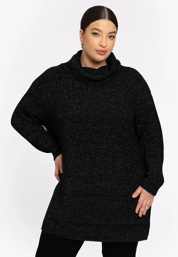 Strickpullover - black