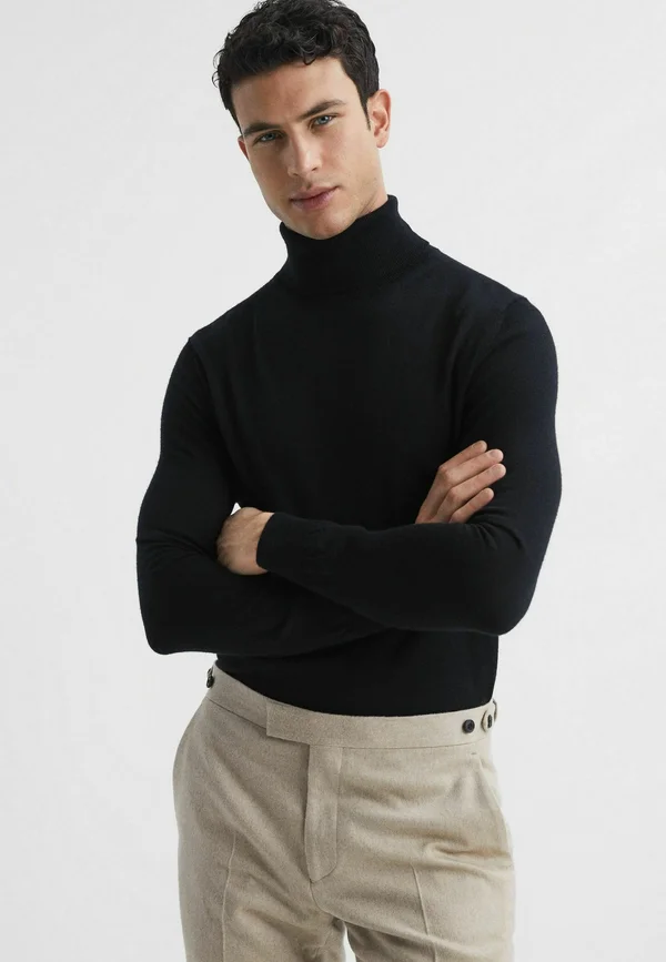 Strickpullover - black