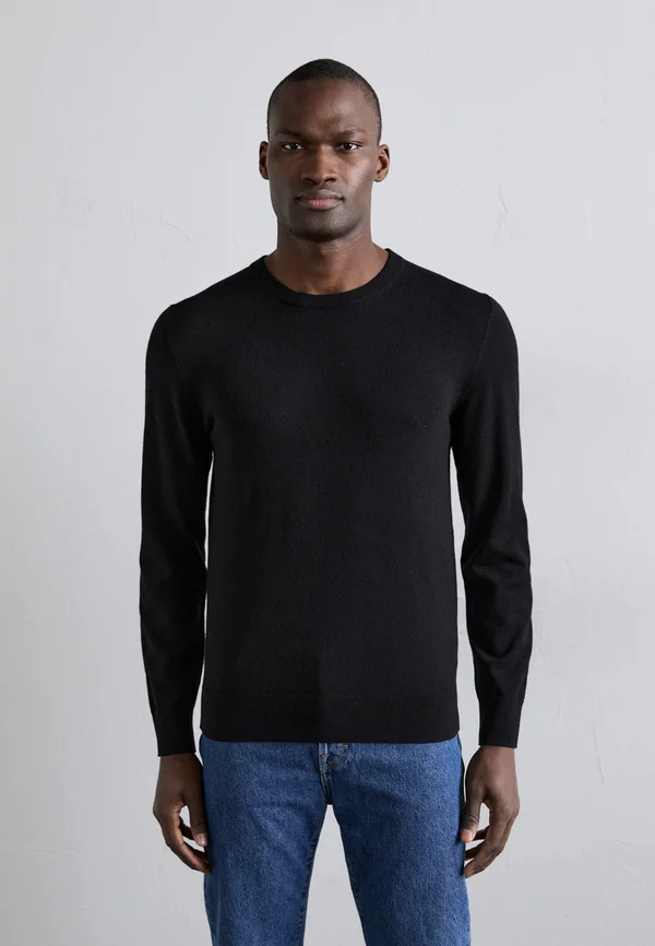 Strickpullover - black