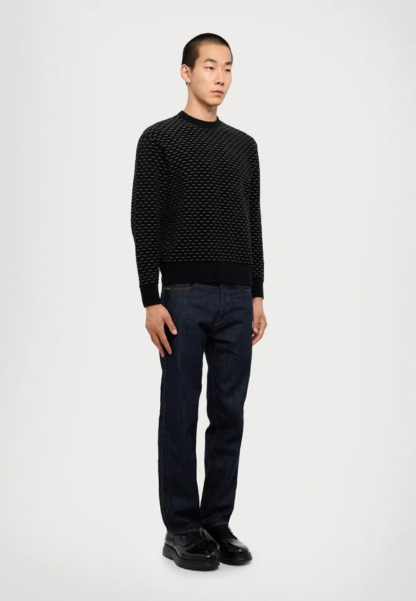 Strickpullover - black