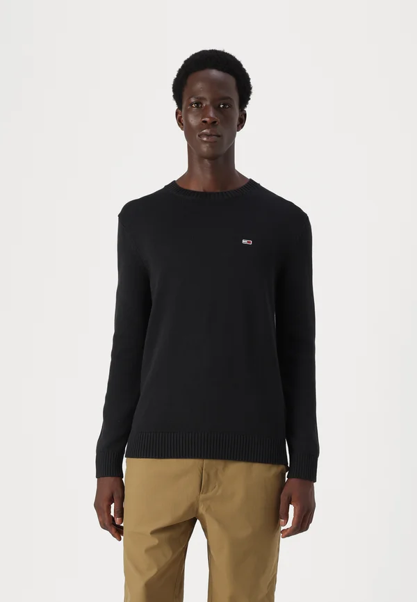 Strickpullover - black
