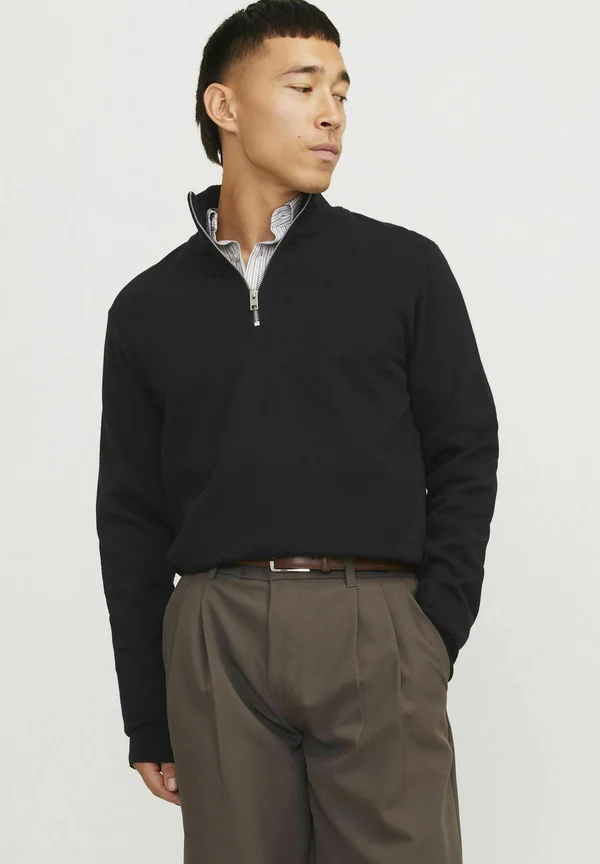 Strickpullover - black