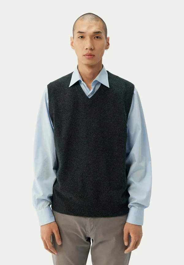 Strickpullover - black