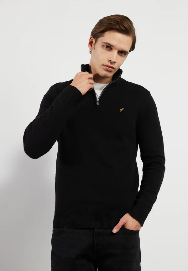 Strickpullover - black