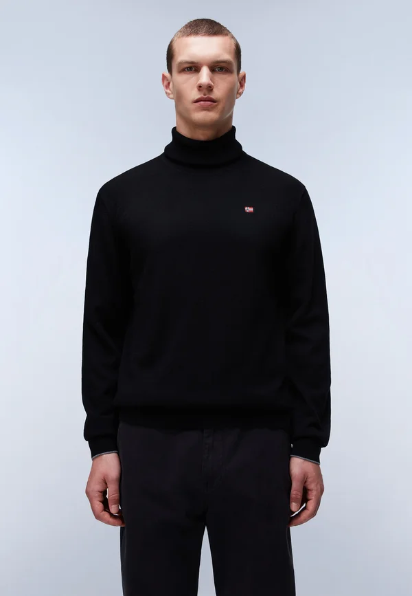 Strickpullover - black