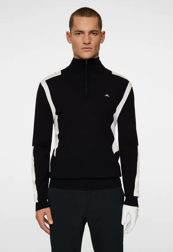 Strickpullover - black
