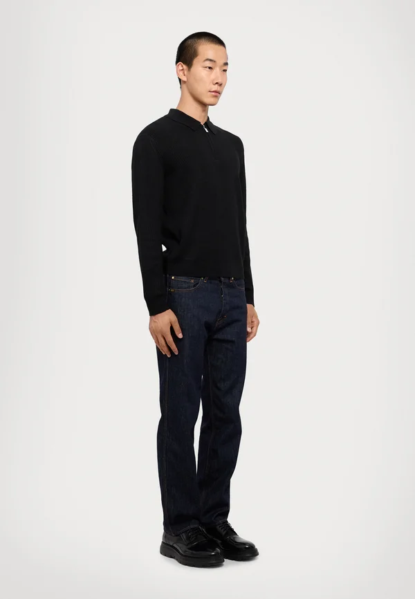 Strickpullover - black