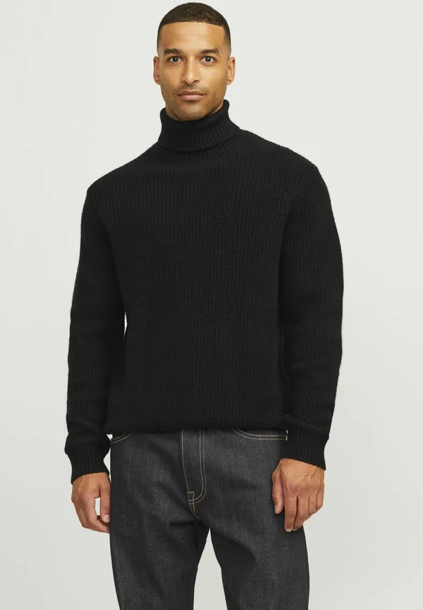 Strickpullover - black