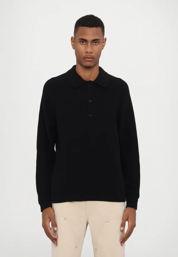 Strickpullover - black
