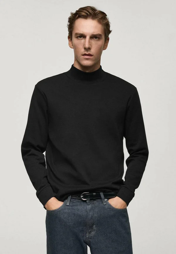 Strickpullover - black