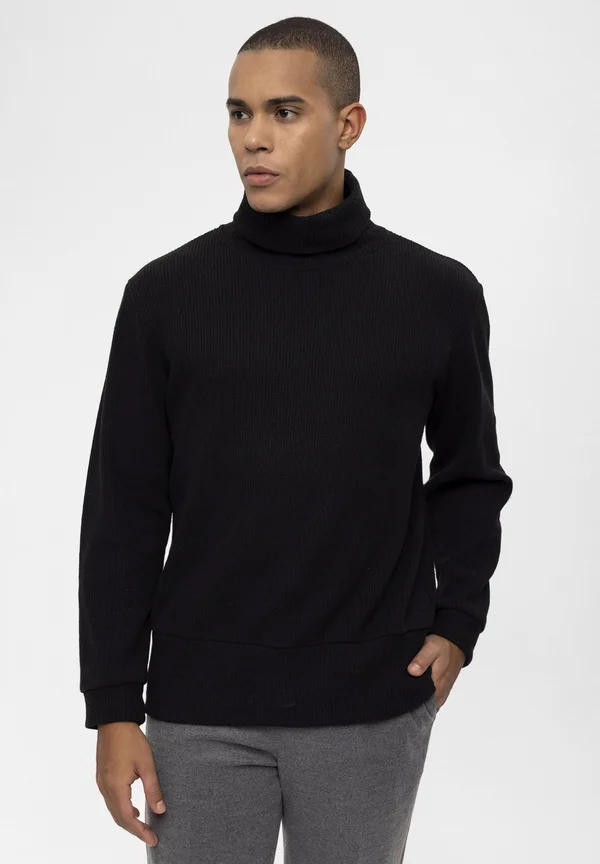 Strickpullover - black