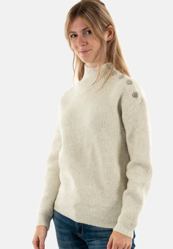 Strickpullover - blanc