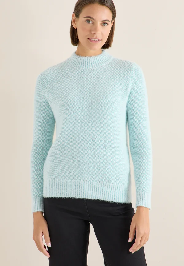 Strickpullover - blau