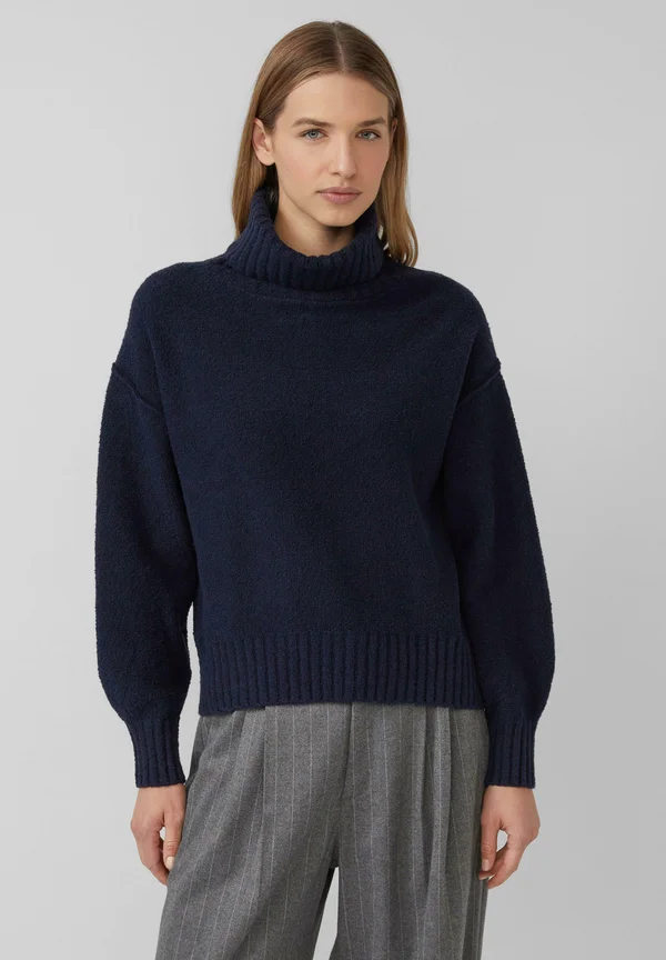 Strickpullover - blau