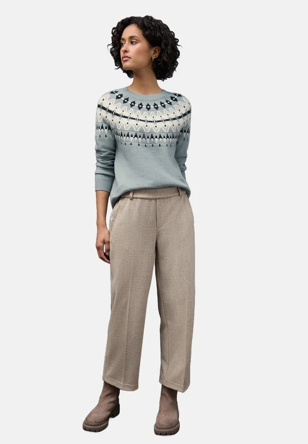 Strickpullover - blau