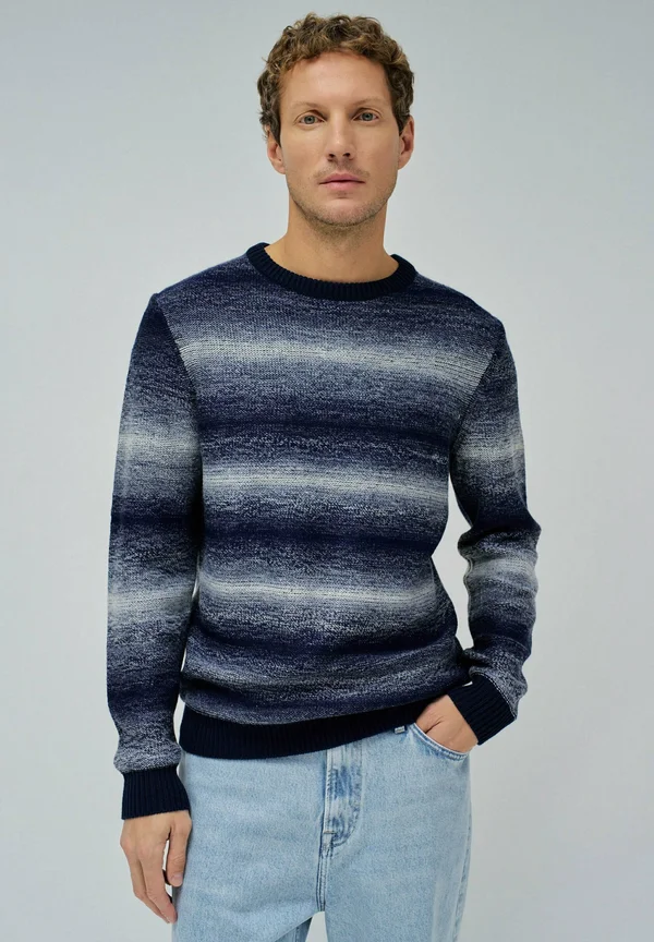 Strickpullover - blau