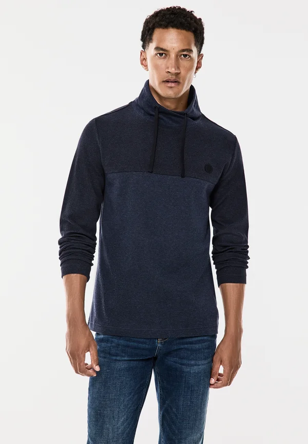 Strickpullover - blau