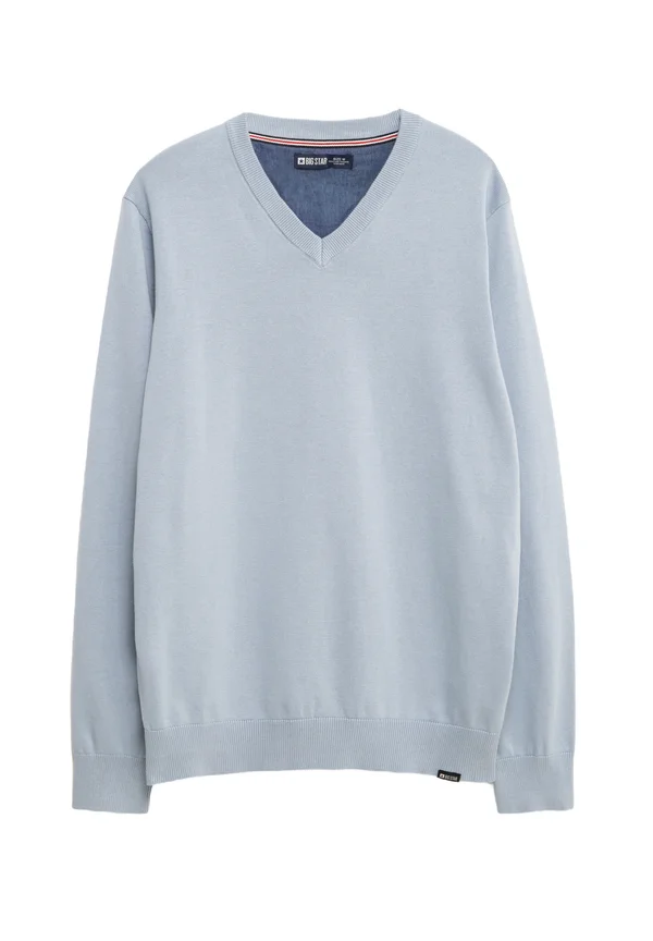 Strickpullover - blau