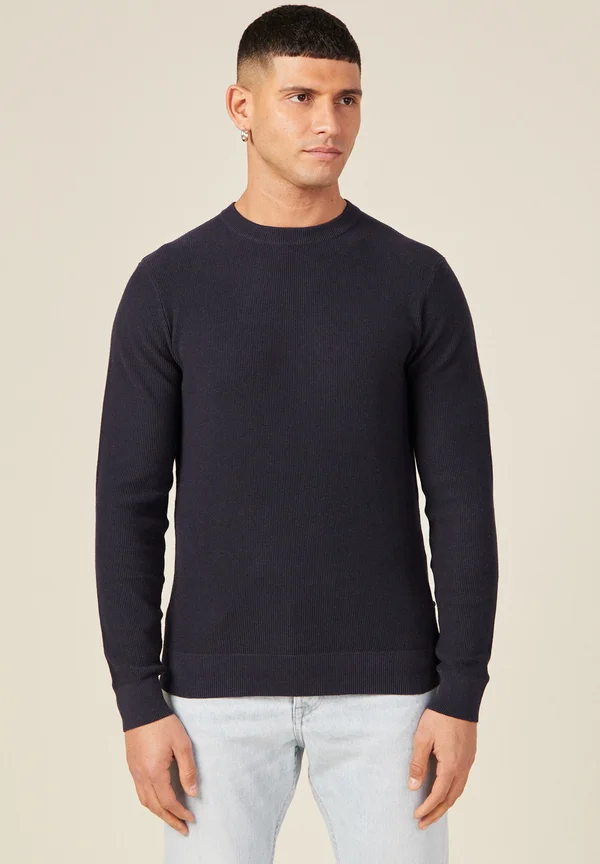 Strickpullover - bleu marine