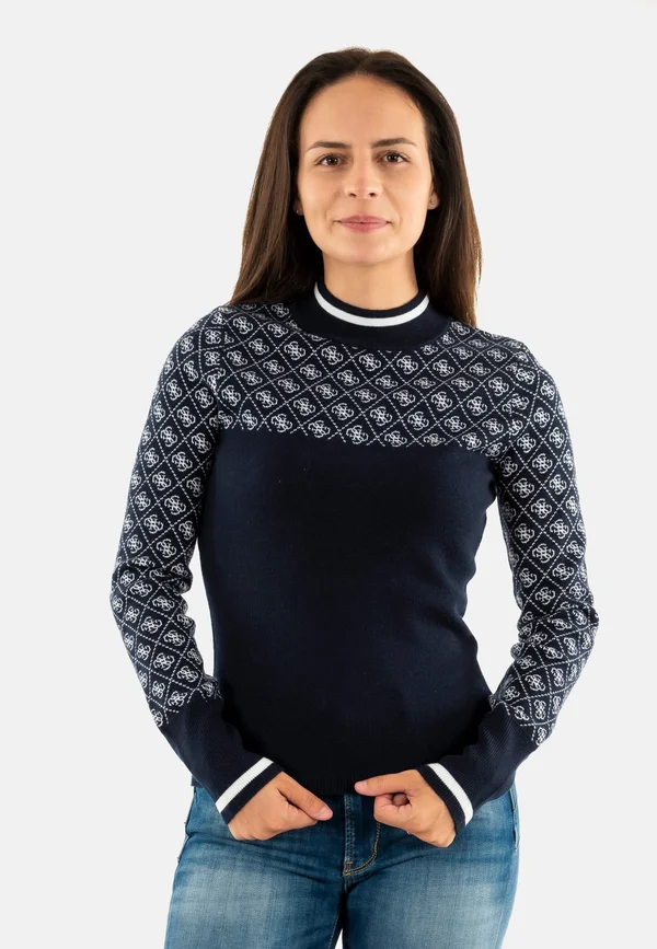 Strickpullover - bleu