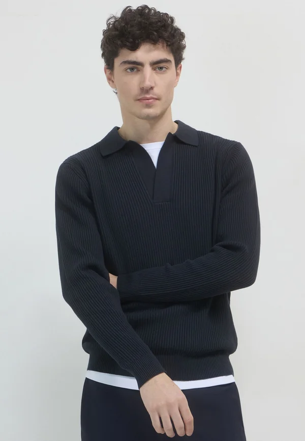 Strickpullover - blu calliope
