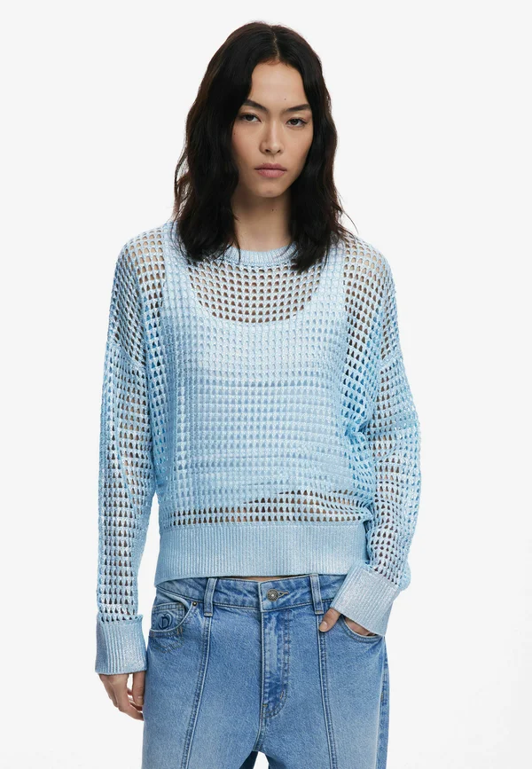 Strickpullover - blue