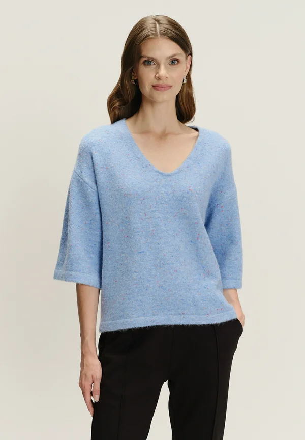 Strickpullover - blue