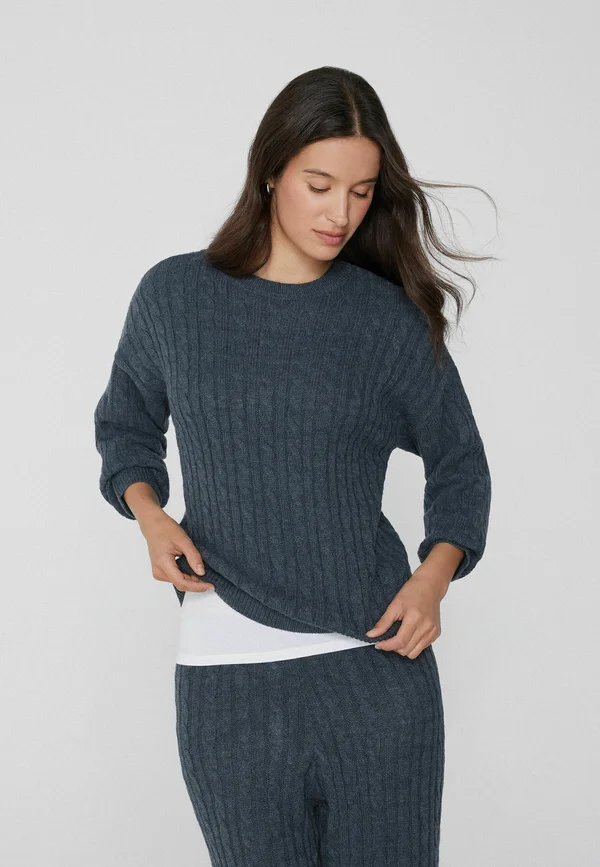 Strickpullover - blue