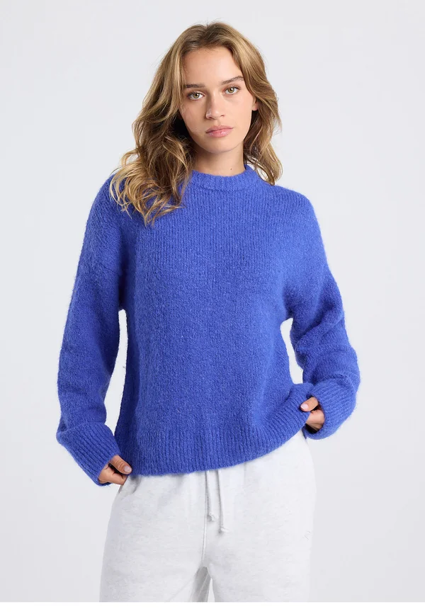 Strickpullover - blue
