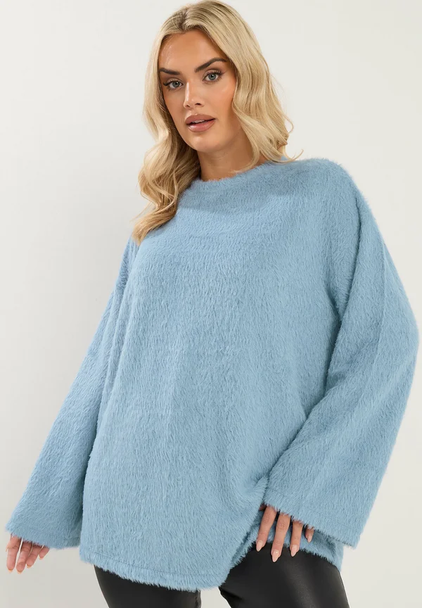 Strickpullover - blue