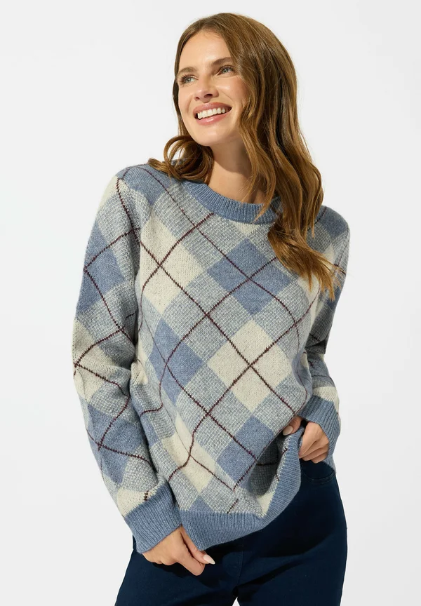 Strickpullover - blue