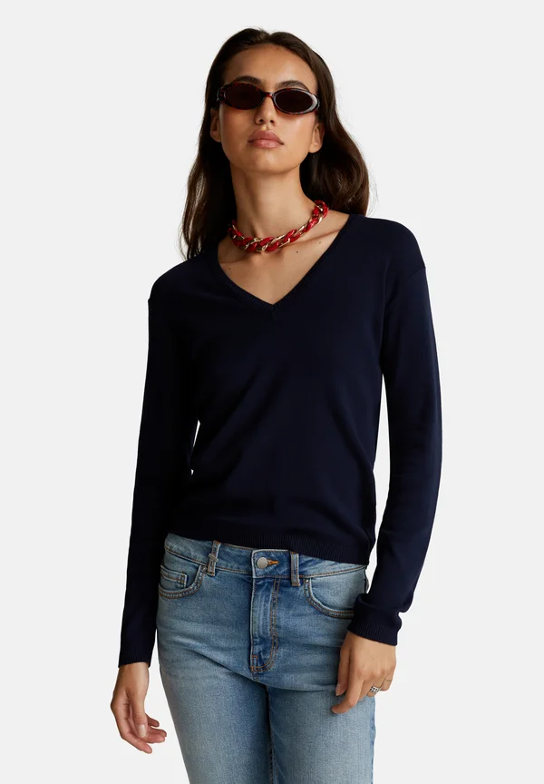 Strickpullover - blue