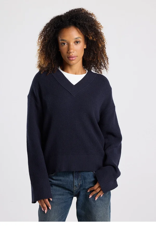 Strickpullover - blue